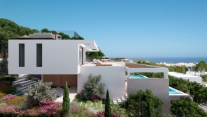 Villas en venta de Obra Nueva en Ibiza Santa Eulalia